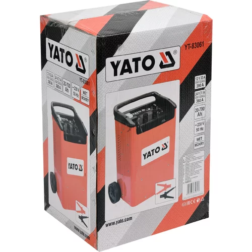 YATO Nabíjačka s funkciou štartovania motorov 20-700Ah (YATO náradie) - obr. 2