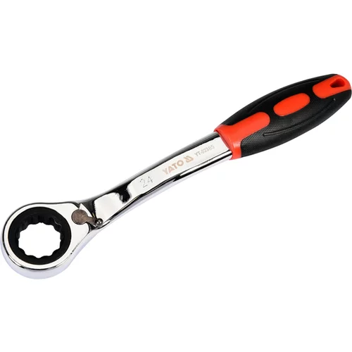 KRÚŽKOVÝ KĽÚČ ZAHNUTÝ S RÁČŇOU 24MM /YATO/ - obr. 1