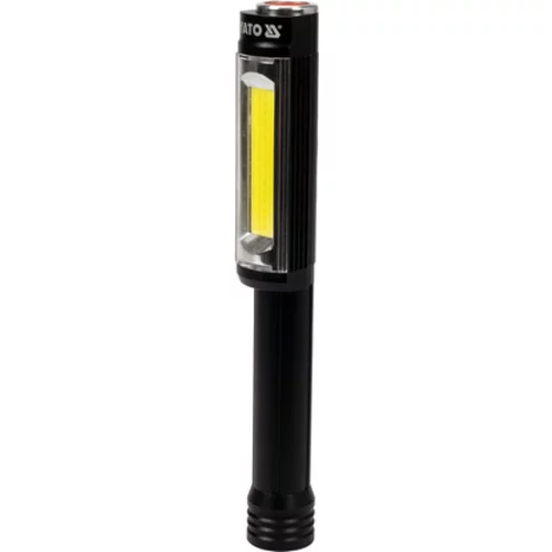 DIELENSKÁ KONTROLNÁ LAMPA 400LM 3AA, IP44, COB LED /YATO/ - obr. 1