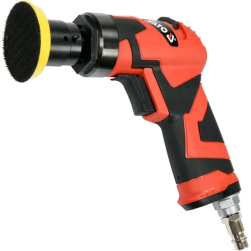 PNEUMATICKÁ EXCENTRICKÁ UHLOVÁ BRÚSKA 2,5MM. KOMPOZITNÉ BÝVANIE. PAD 50MM. /YATO/ - obr. 1