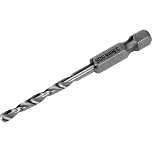 HSS 6542 3,5MM ŠESTUHRÁTOVÝ VŔTAČ DO KOVU VŔTAČKA /YATO/ - obr. 1