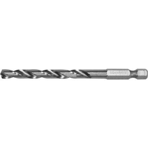 HSS 6542 6,0MM 6,0MM VŔTAČKA DO KOVU ŠESTIHRANNÁ VŔTAČKA