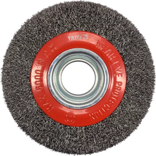KOTÚČOVÁ KEFA 150MM ⌀32MM INOX PRE STOLOVÚ BRÚSKU