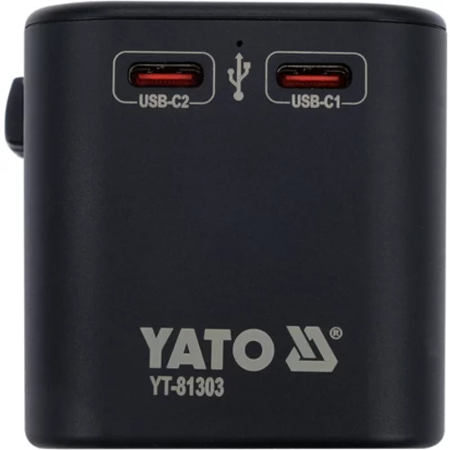 CESTOVNÝ ADAPTÉR PRE VYŠE 150 KRAJÍN USB-C PD 65W /YATO/ - obr. 6