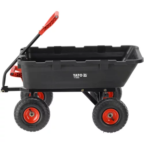 ZÁHRADNÝ VOZÍK S VYKLÁPAČOM XL 350KG /YATO/ - obr. 2