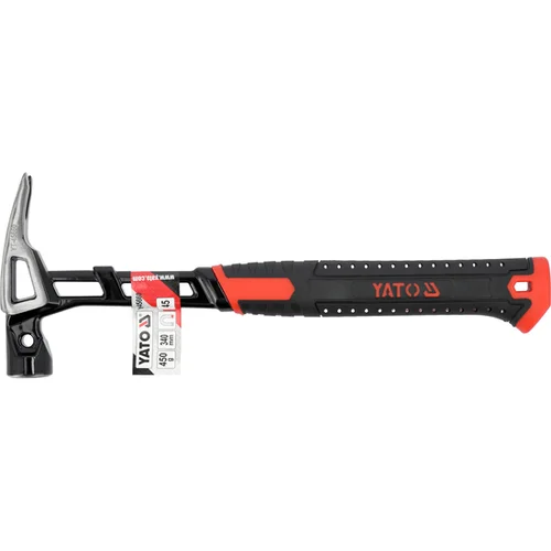 Kovové kladivo s magnetom 450g /YATO/ - obr. 2