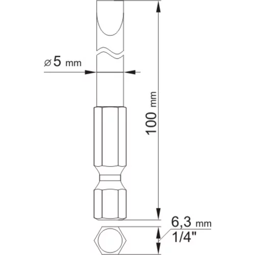 YATO Sada bitov 1/4