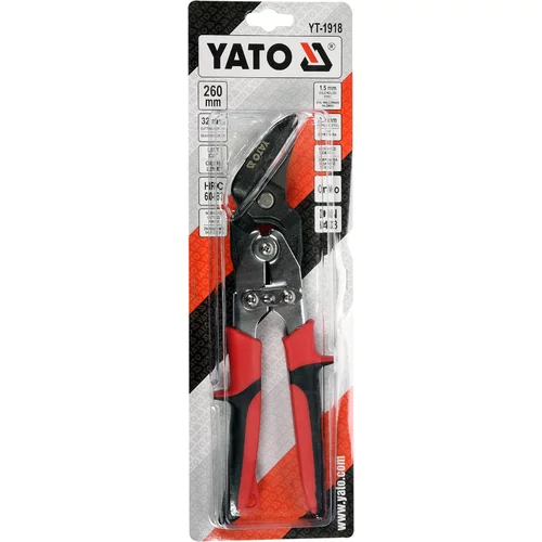 YATO Nožnice na plech 260 mm ľavé CrMo (YATO náradie) - obr. 1