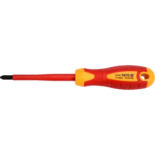 YATO Skrutkovač krížový PH2 x 100 mm izolovaný 1kV