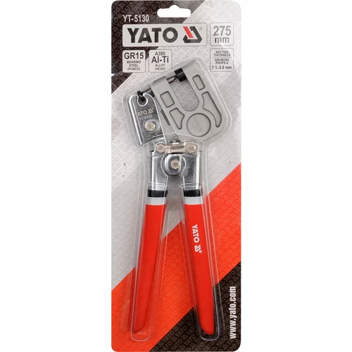 YATO Kliešte na spájanie profilov 275mm max 0,8 mm (YATO náradie) - obr. 1