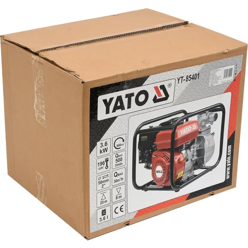 YATO Čerpadlo so spaľovacím motorom 2