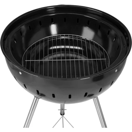 KRUHOVÝ GRIL NA UHLIE 54CM ČIERNA /YATO/ - obr. 9