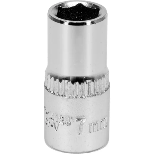 ZÁSUVKA 7MM 1/4'' 6-UHOLOVÁ CV KRÁTKA