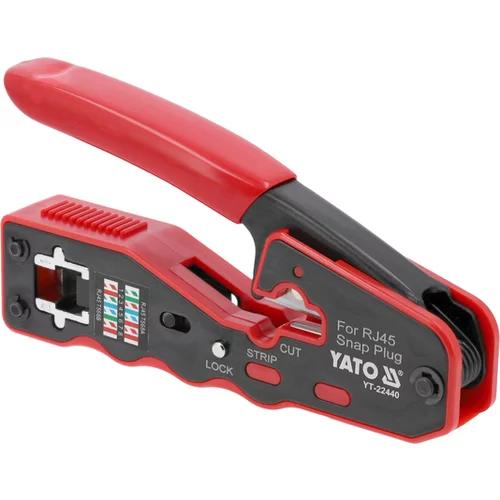 LIŠOVACIE KLIEŠTE PRE ZÁSTRČKY RJ45 /YATO/ - obr. 2