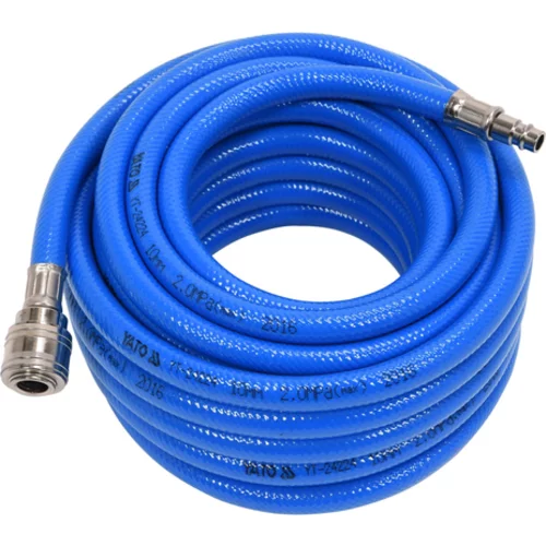 PNEUMATICKÁ ARMOR PVC HADICA Yato 10mm x 10m S RÝCHLOKONEKTORMI