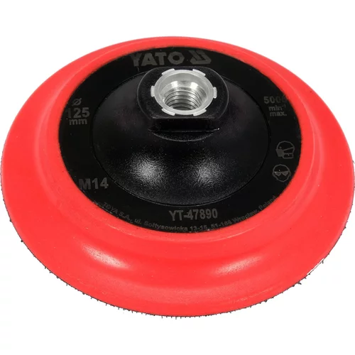 MONTÁŽNY DRŽÁK 125MM NA VELCRO, M14 /YATO/