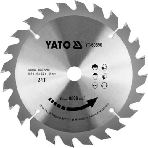 ŠIROKÝ DREVENÝ ŠTÍT 165X24TX16MM PRE YT-82810; YT-82811