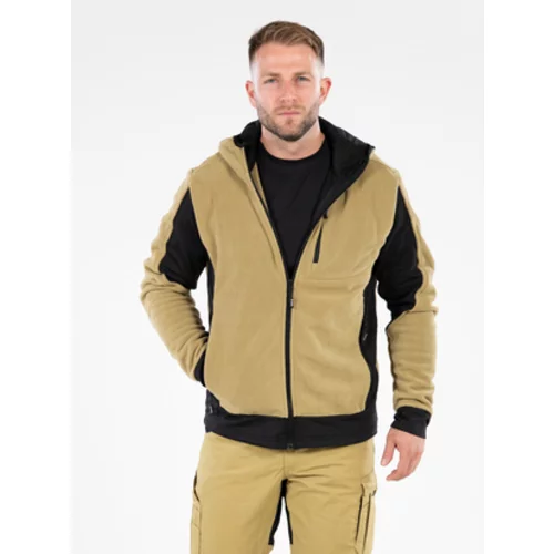 KHAKI SARNA FLEECE S KAPUCNOU VEL. XL /YATO/ - obr. 1