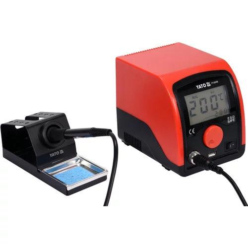 VÝKON SPÁJKOVACEJ STANICE 75W S 3,5″ LCD DISPLEJOM TYP 900M /YATO/ - obr. 1