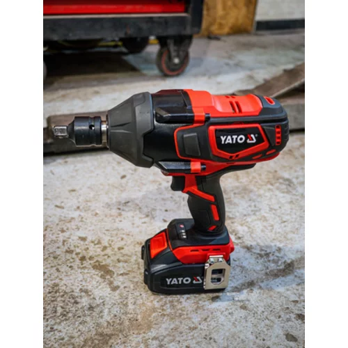 18V RÁZOVÝ KĽÚČ 3/4'' 2000NM (4AHX1PCS; BMC; ADAPTÉR 1/2'') /YATO/ - obr. 5