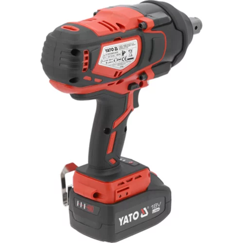 18V RÁZOVÝ KĽÚČ 3/4'' 2000NM (4AHX1PCS; BMC; ADAPTÉR 1/2'') /YATO/ - obr. 2