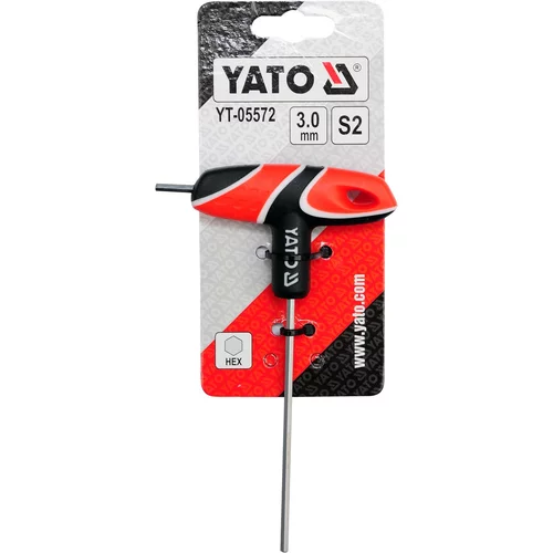 YATO Imbusový Kľúč s T- rukoväťou 3,0mm (YATO náradie) - obr. 1