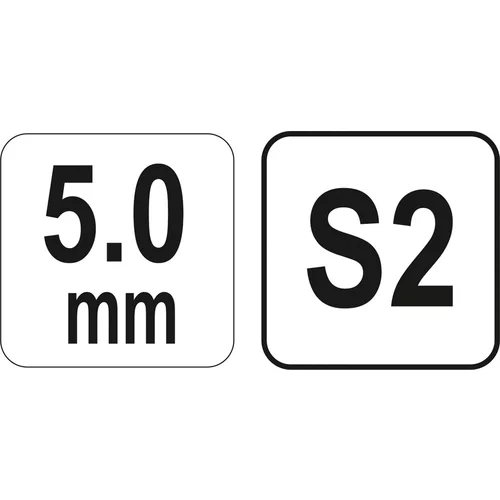 YATO Imbusový Kľúč s T- rukoväťou 5,0mm (YATO náradie) - obr. 3