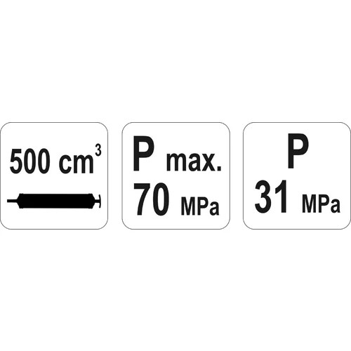 YATO Pumpa olejová ručná 0,5L 1 vývod (YATO náradie) - obr. 3