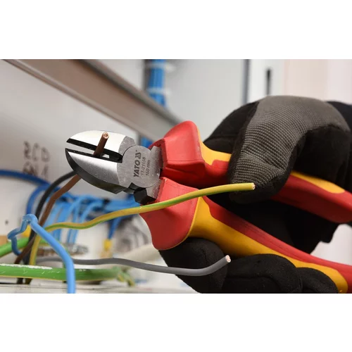 Kliešte štiepacie bočné 160 mm VDE (1000V) /YATO/ - obr. 3