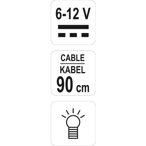 YATO Skúšačka napätia 6-12V kábel 90cm (YATO náradie) - obr. 4