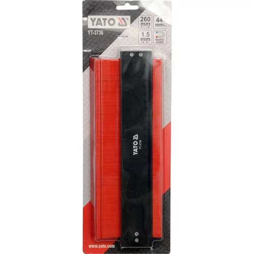 YATO Šablóna na profily 260 mm magnetická (YATO náradie) - obr. 2