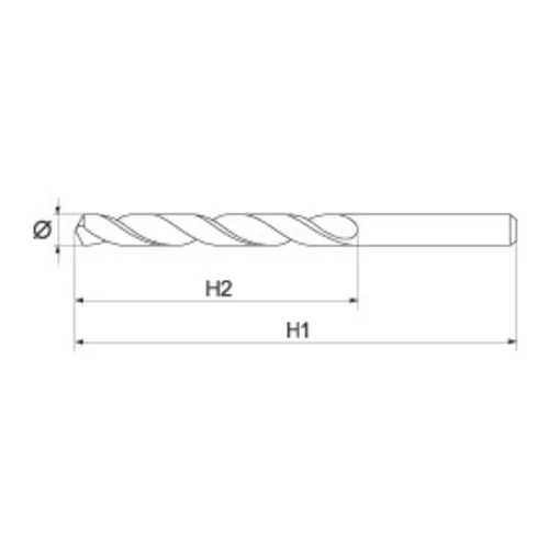 YATO Vrták na kov 5,5 mm HSS-COBALT 1 ks 135° (YATO náradie) - obr. 1