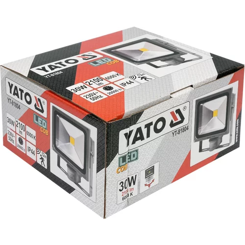 YATO LED lampa/reflektor 30W pohybový senzor (YATO náradie) - obr. 3