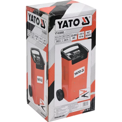 YATO Nabíjačka s funkciou štartovania motorov 12V-300A / 24V-240A (YATO náradie) - obr. 2