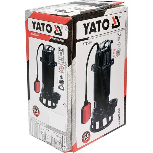 YATO Ponorné čerpadlo 750W (YATO náradie) - obr. 4