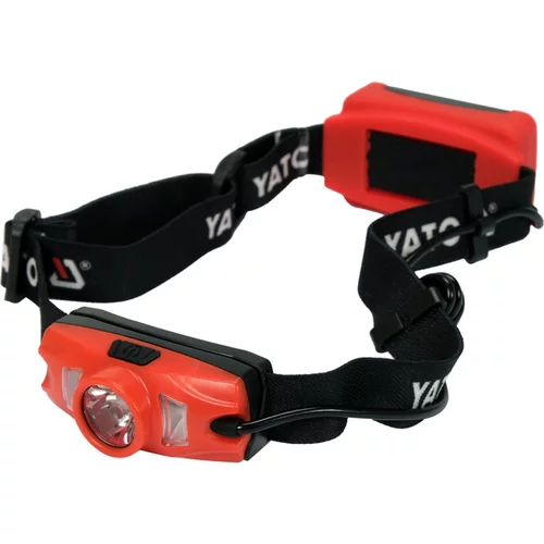 ČELOVÁ LAMPA 500LM, NABÍJACIA, LI-ION 3,7V 1000MAH, IP44, BIELE, MODRÉ A ČERVENÉ SVETLO
