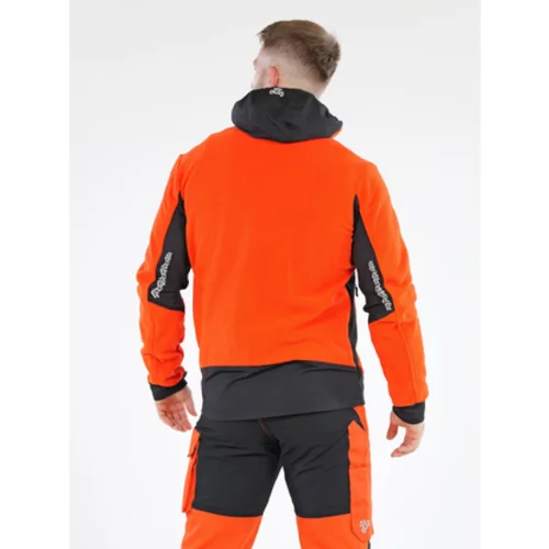 FLEECE S KAPUCNOU JELENKA, ČERVENÁ, VEĽ. XL /YATO/ - obr. 3