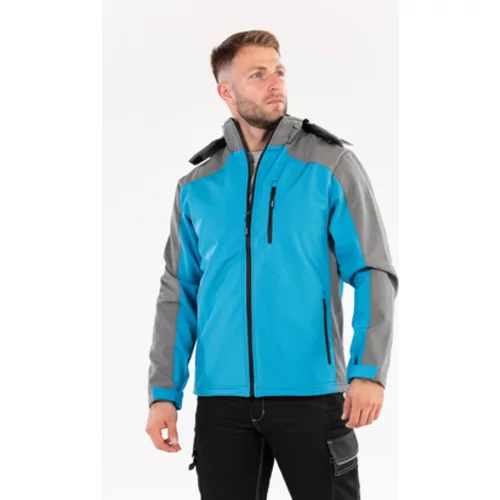 SOFTSHELLOVÁ BUNDA S KAPUCNOU STRATUS VEĽ. 2XL /YATO/ - obr. 1