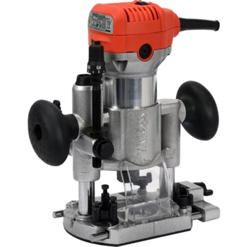 HRONOVÁ FRÉZA 710W NA LAMINÁTY + VODIACA SÚVAČKA PRE FRÉZY 6MM A 8MM