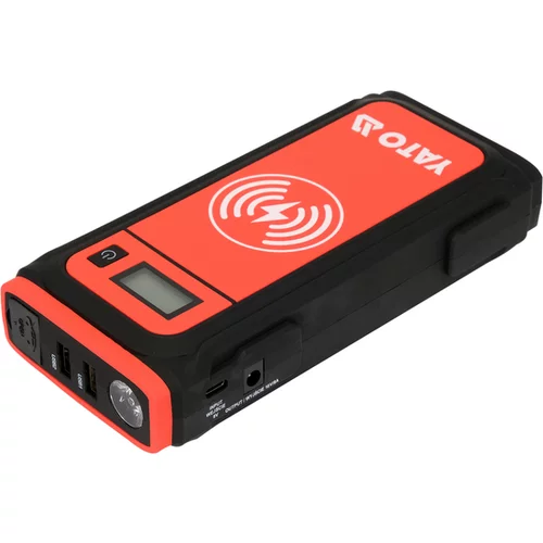 ŠTARTOVACIE ZARIADENIE/POWER BANKA 16000MAH S LCD DISPLEJOM A INDUKČNÝM NABÍJANÍM
