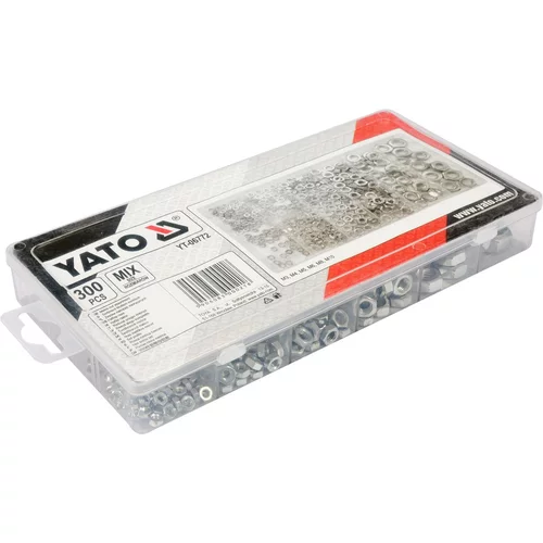 YATO Sada metrických matíc 300 ks (YATO náradie) - obr. 2