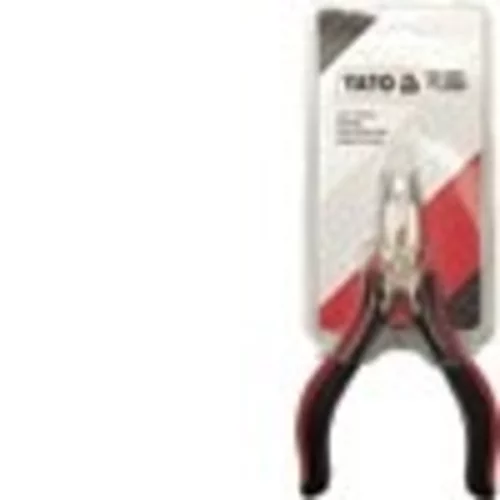 YATO Kliešte polguľaté ohnuté mini 115 mm (YATO náradie) - obr. 1