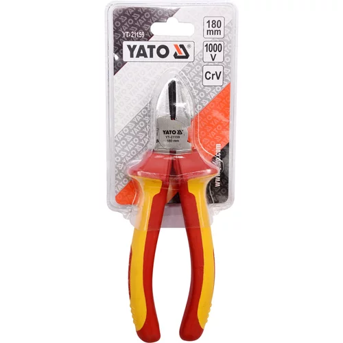 Kliešte štiepacie bočné 180 mm VDE (1000V) /YATO/ - obr. 2