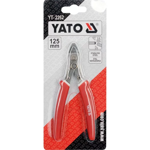 Kliešte elektrikárske 125 mm oceľové /YATO/ - obr. 1