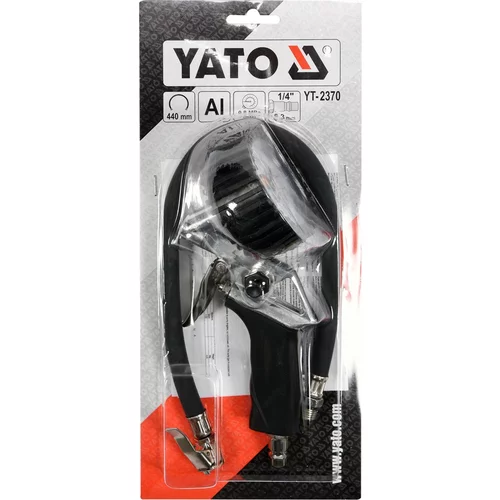 YATO Pištoľ na hustenie pneumatík s manometrom 0.8 Mpa (YATO náradie) - obr. 3