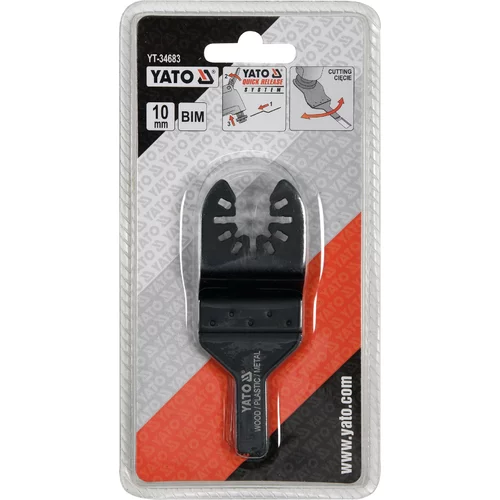 YATO Pílový list na ponor. rezy BIM pre multifunkciu, 10mm (drevo, plast, kov) (YATO náradie) - obr. 1
