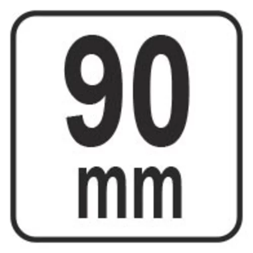 Brúsne plátno na multifunkciu 90mm (drevo, plast, kov) sada 10ks /YATO/ - obr. 5