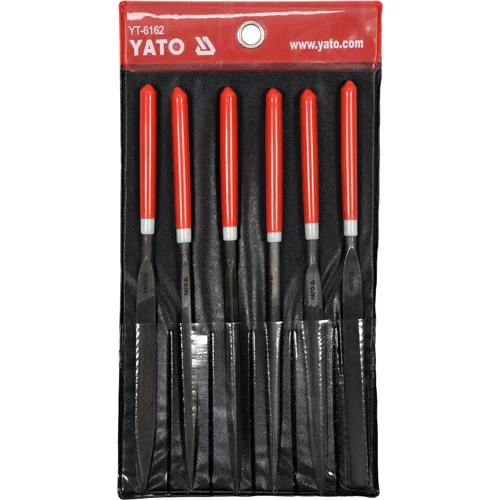 YATO Sada pilníkov ihlových 5 x 180 mm 6 ks (YATO náradie) - obr. 1