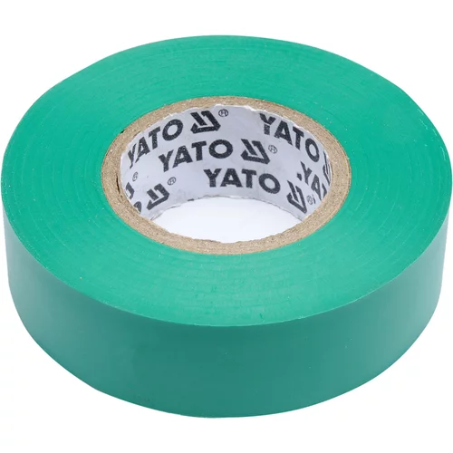 YATO Páska izolační 19mm x 20m x 0,13mm zelená