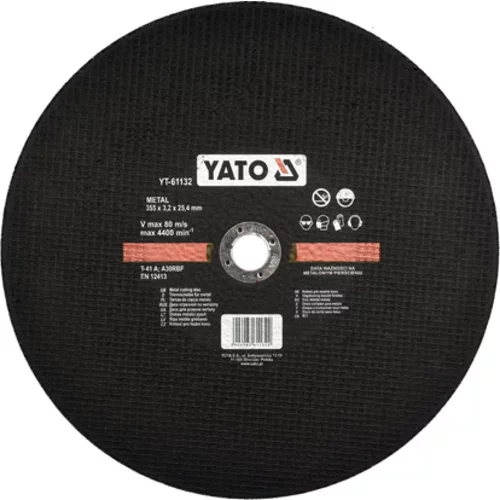 KOVOVÉ REZNÉ KOTOUČE 355X3,2X25,4MM PRE YT-82180